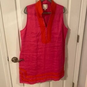 Sail to Sable Pink & Red Dress